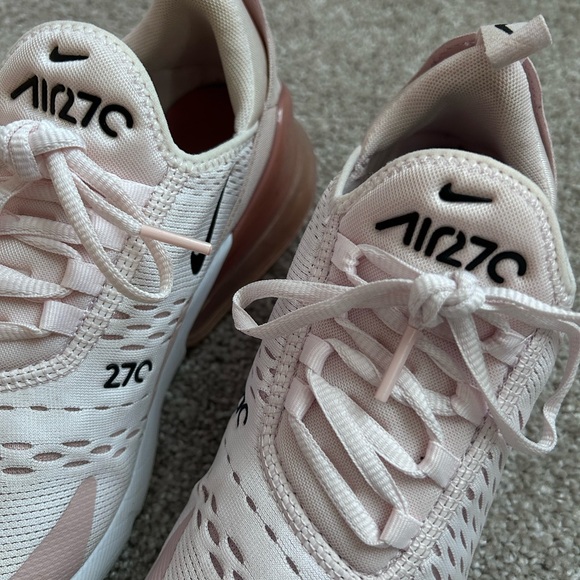 Nike Air Max 270 Light Soft Pink Rose White Womens Size 8 AH6789-604 - Picture 7 of 11